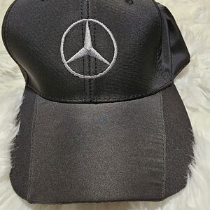 Mercedes Black Baseball Cap